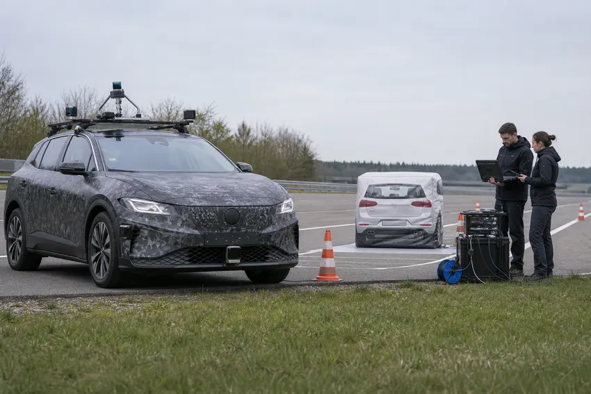 Preparazione di un test ADAS su proving ground